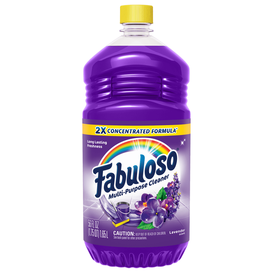 Fabuloso Multi-Purpose Cleaner, 2X Concentrated Formula, Lavender Scent, 56 oz