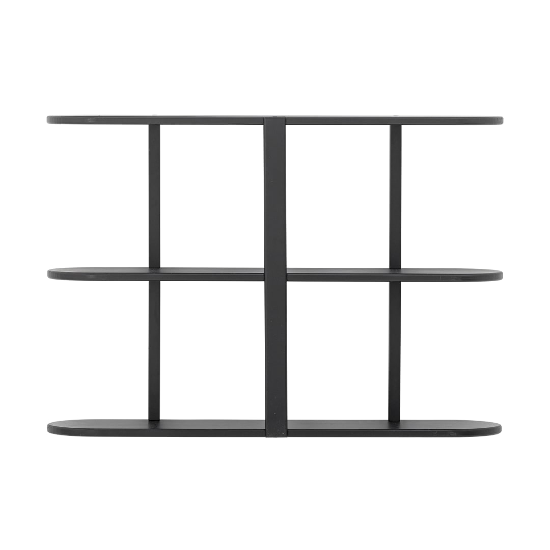 82065016 - Vicente Shelf, Black, MDF STOCK: 22