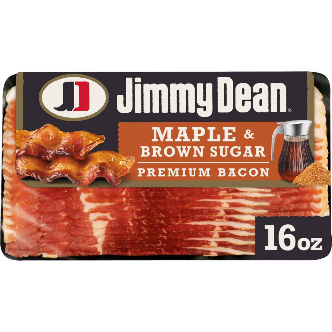 Jimmy Dean Maple & Brown Sugar Premium Bacon, 16 oz Pack