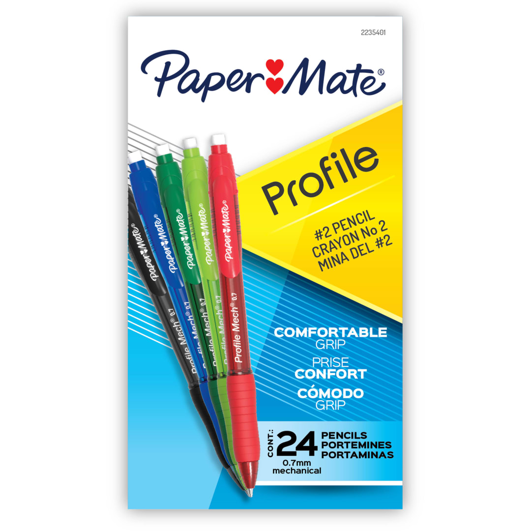 PM PROFILE MP 0.7MM ASST 24CT