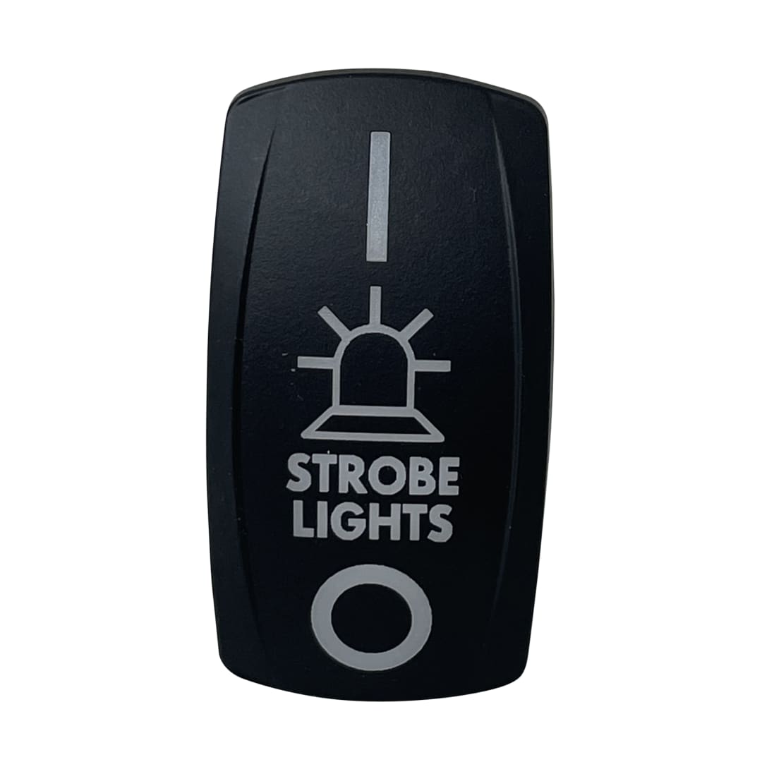 Wastebuilt® Replacement for New Way Switch Rocker Only (Strobe Light) Base