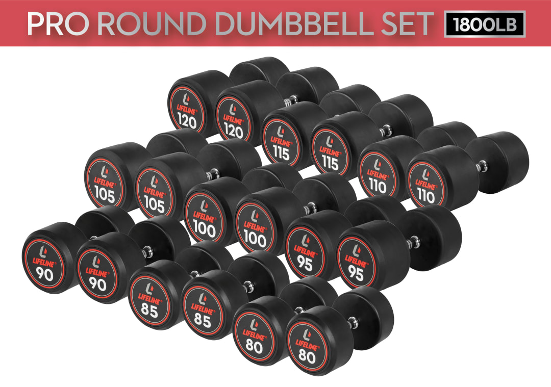 Lifeline Pro Round Rubber Dumb