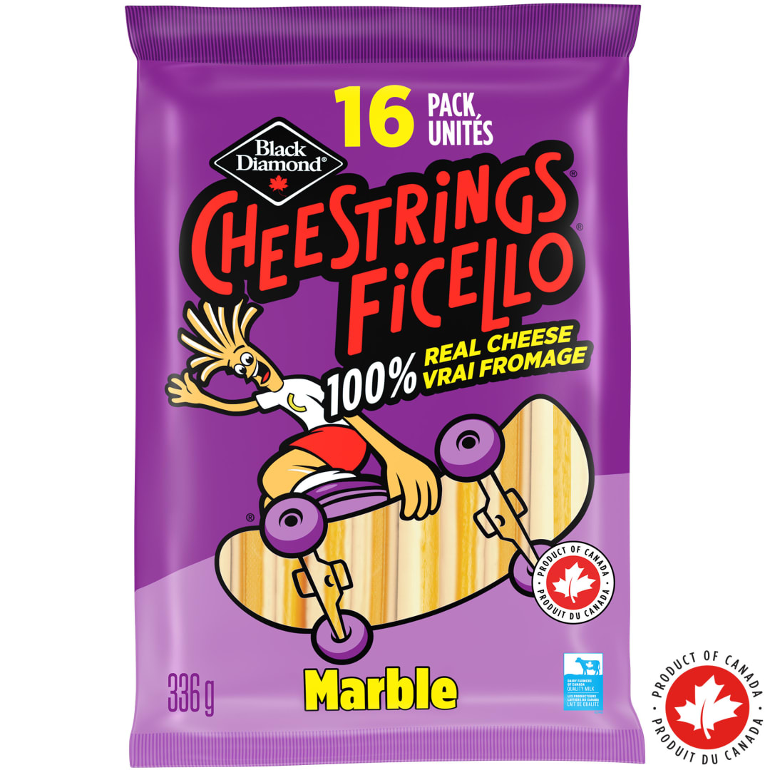 Black Diamond Marble Cheestrings