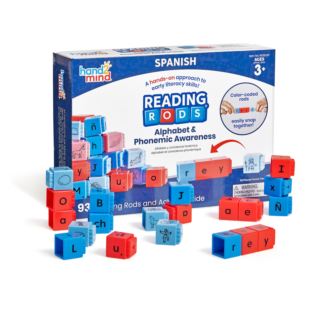 Reading Rods® (Spanish): Alphabet & Phonemic Aware