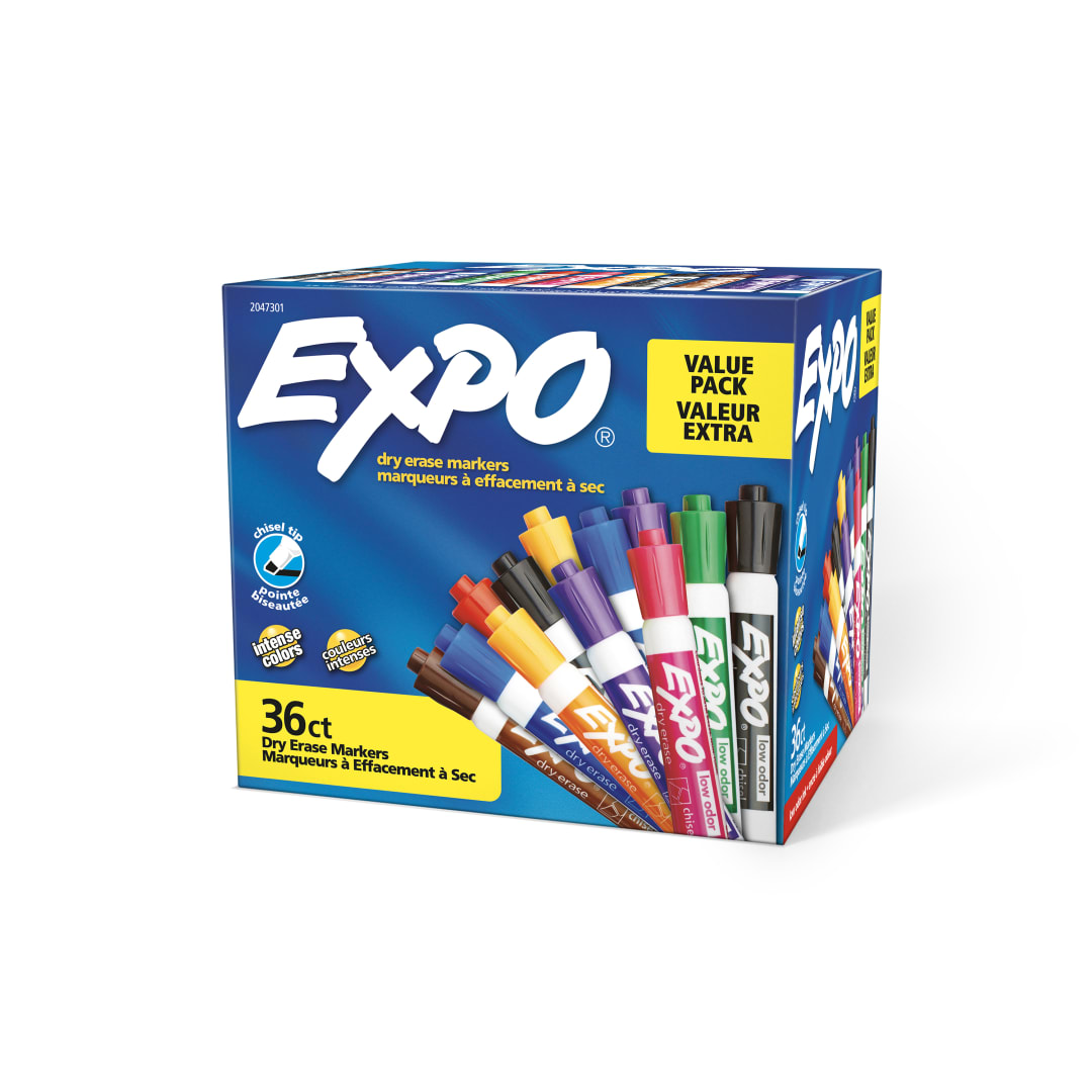 EXPO LOW ODOR CHISEL ASST 36CT