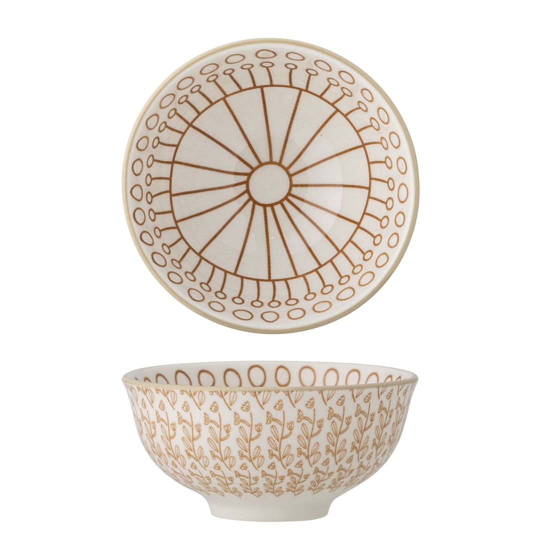 82057693 - Maple Bowl, Orange, Stoneware STOCK: 244