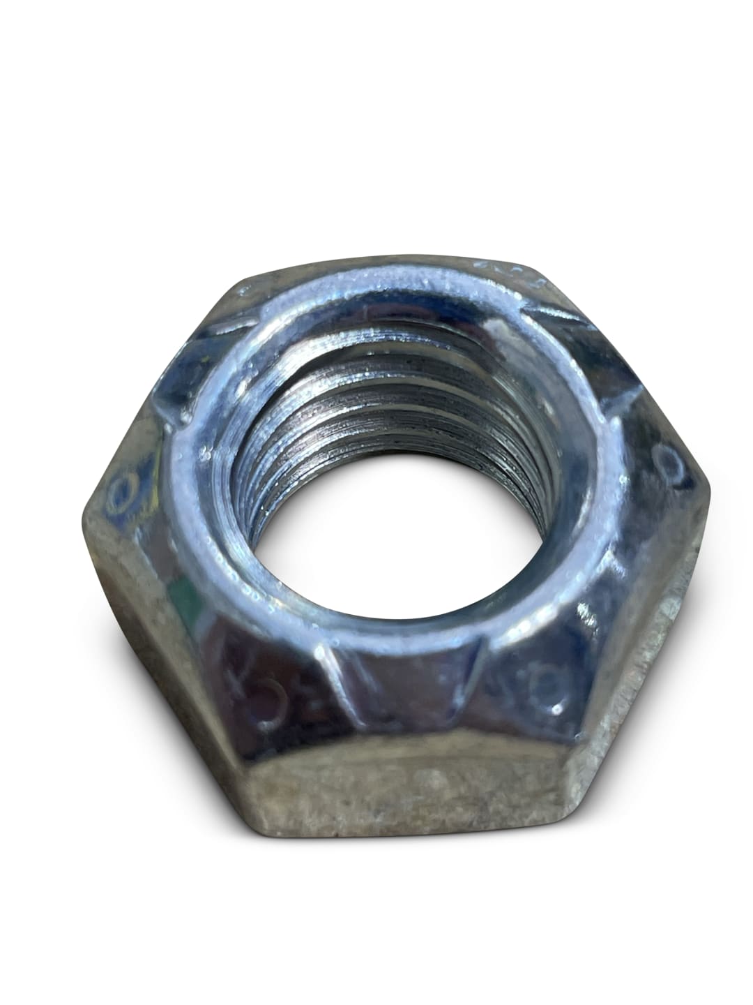 9/16-12 USS GRC Zinc Wax Locknut