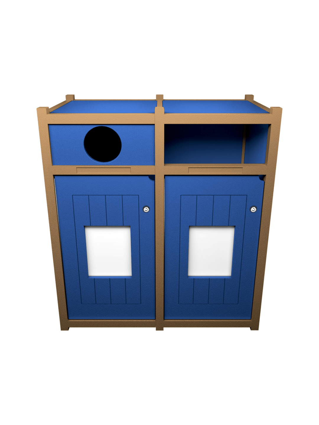  VISION - Double - Unit - Circle-Full - Cedar-Blue