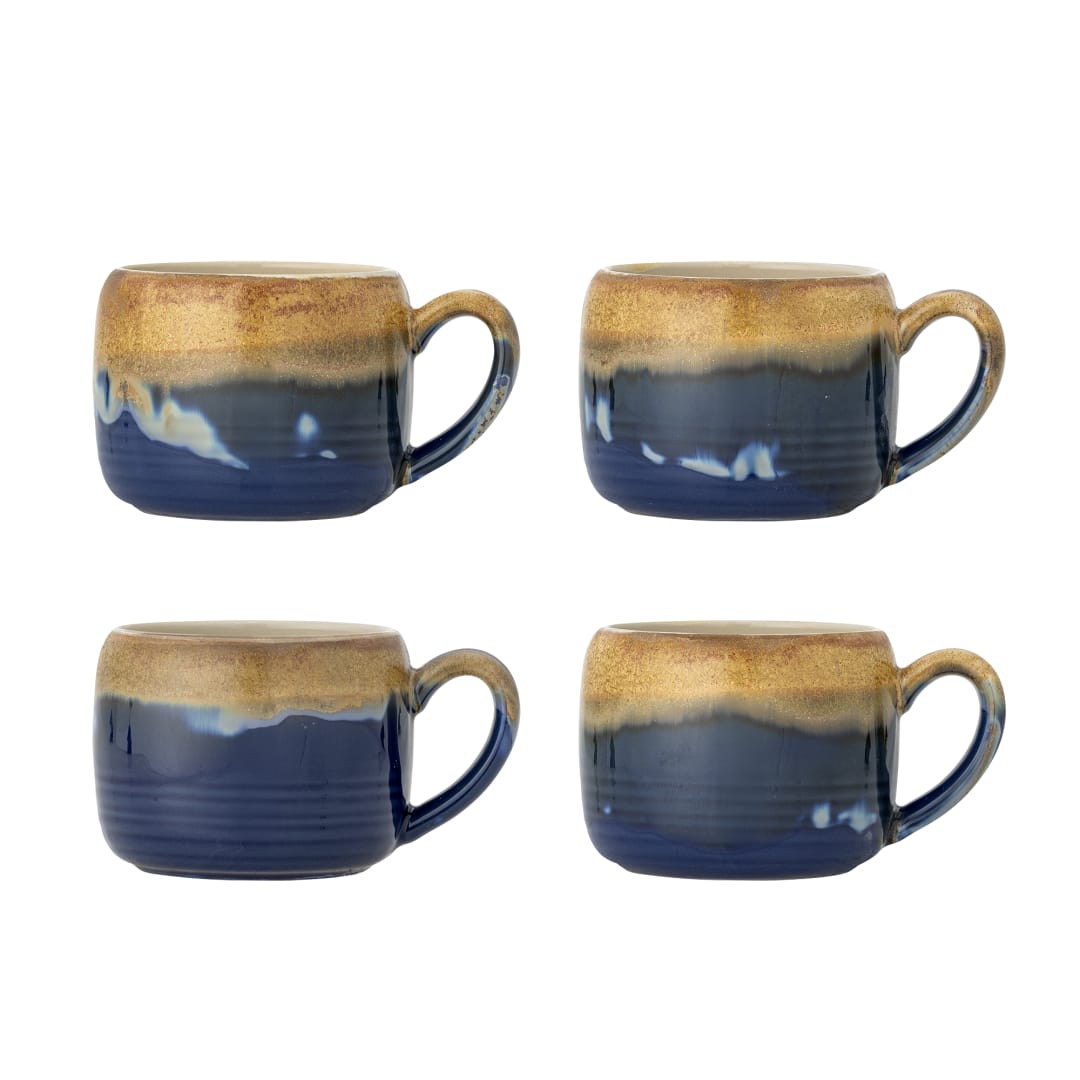 82072527 - Sheen Cup, Blue, Stoneware STOCK: 188