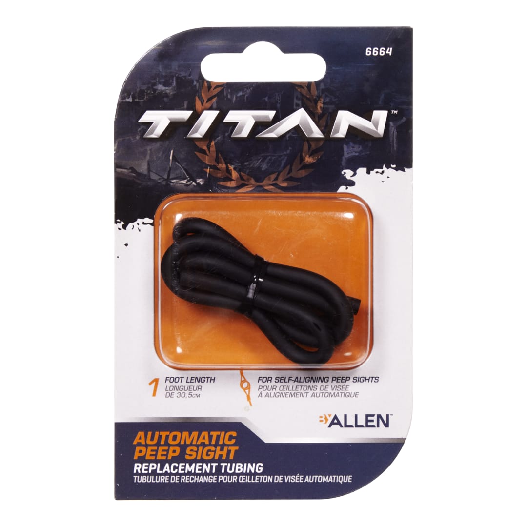Titan™ Automatic Peep Sight Replacement Tubing, Black