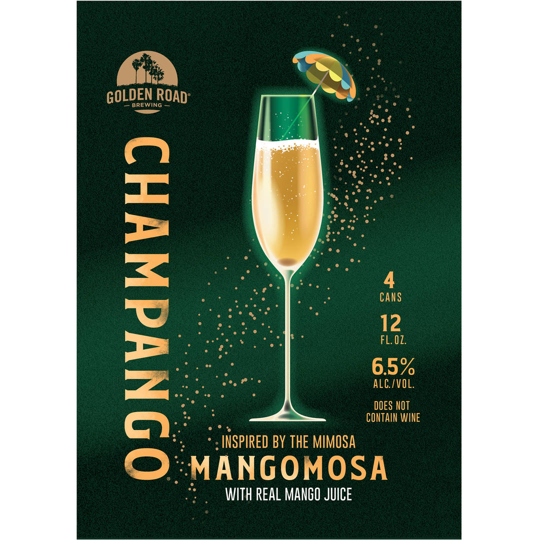 Golden Road Brewing Champango, 4 Pack 12 fl. oz. Cans