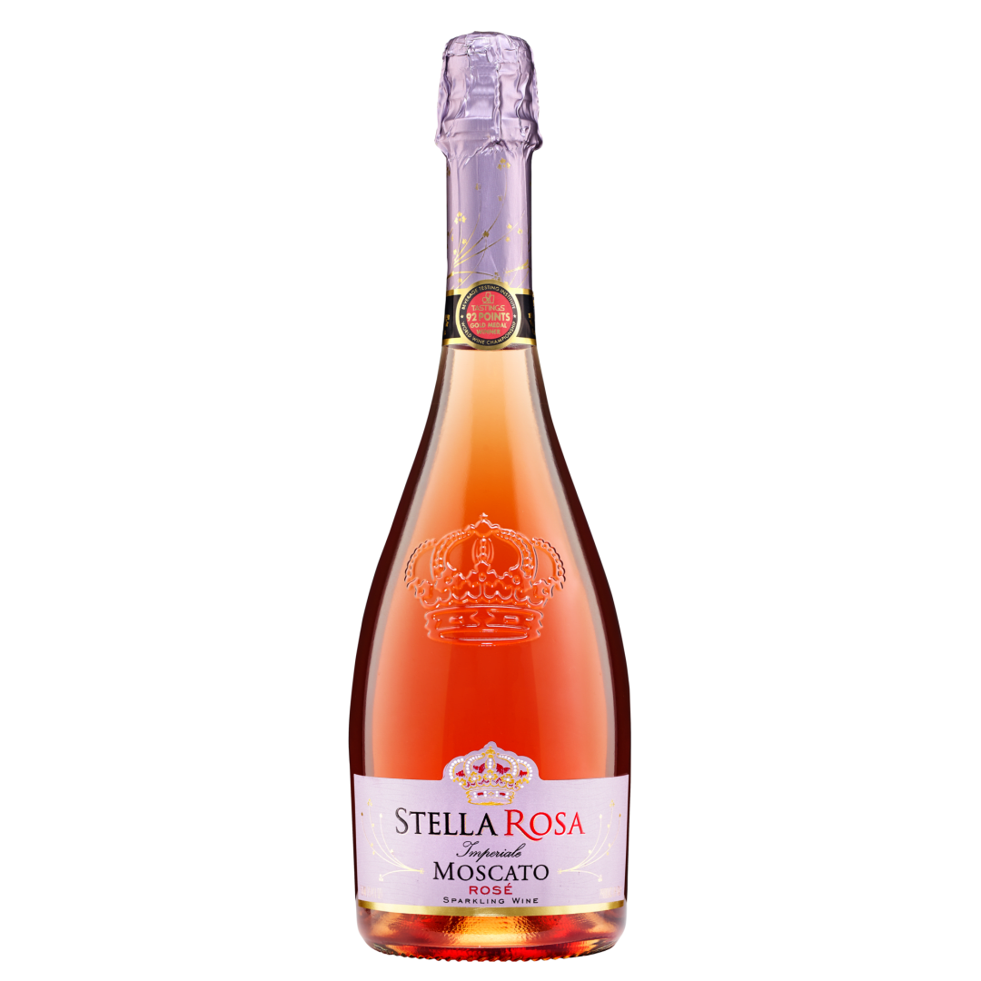 Stella Rosa Imperiale Moscato Rose Sparkling Rose Wine 750 ml