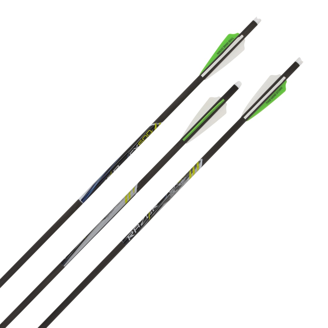 Razor™ CX600 20" Crossbow Bolts, 3-Pack, Black