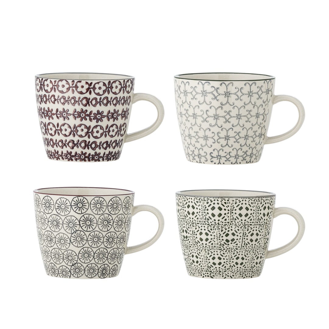 21100605 - Karine Mug, Multi, Stoneware STOCK: 300