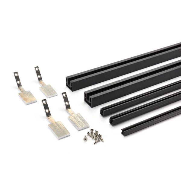 Trex Signature® 36" Mesh Rail Vertical Cut Kit - Stairs Charcoal Black