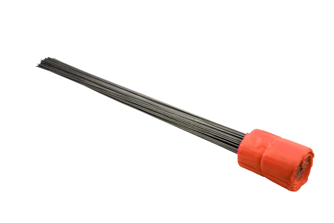 Stake Flags-21" Staff, 2-1/2"x3-1/2" Flag, Red Fluorescent 100Pcs.