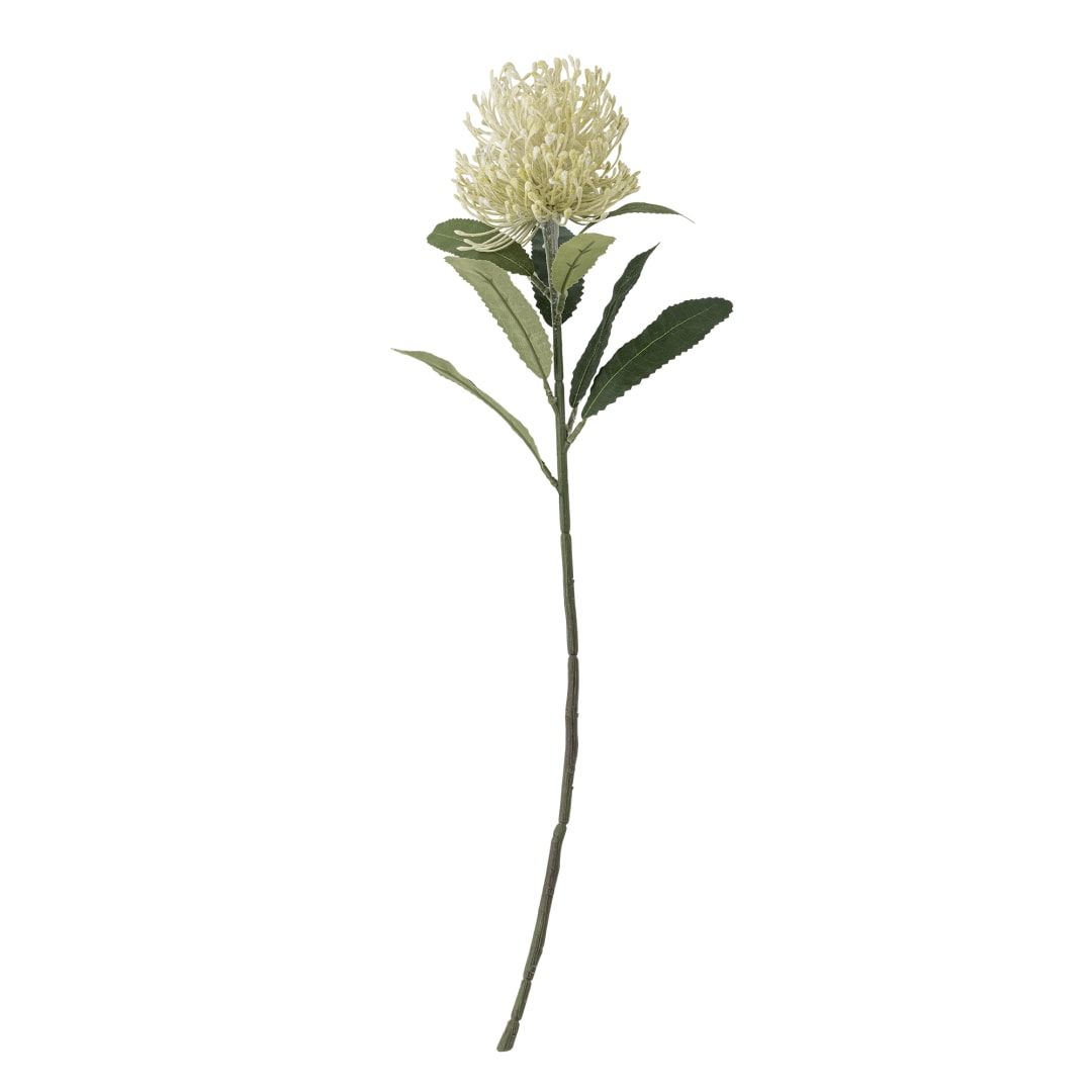 82072034 - Needle Flower Stem, Yellow, Artificial Flowers STOCK: 85