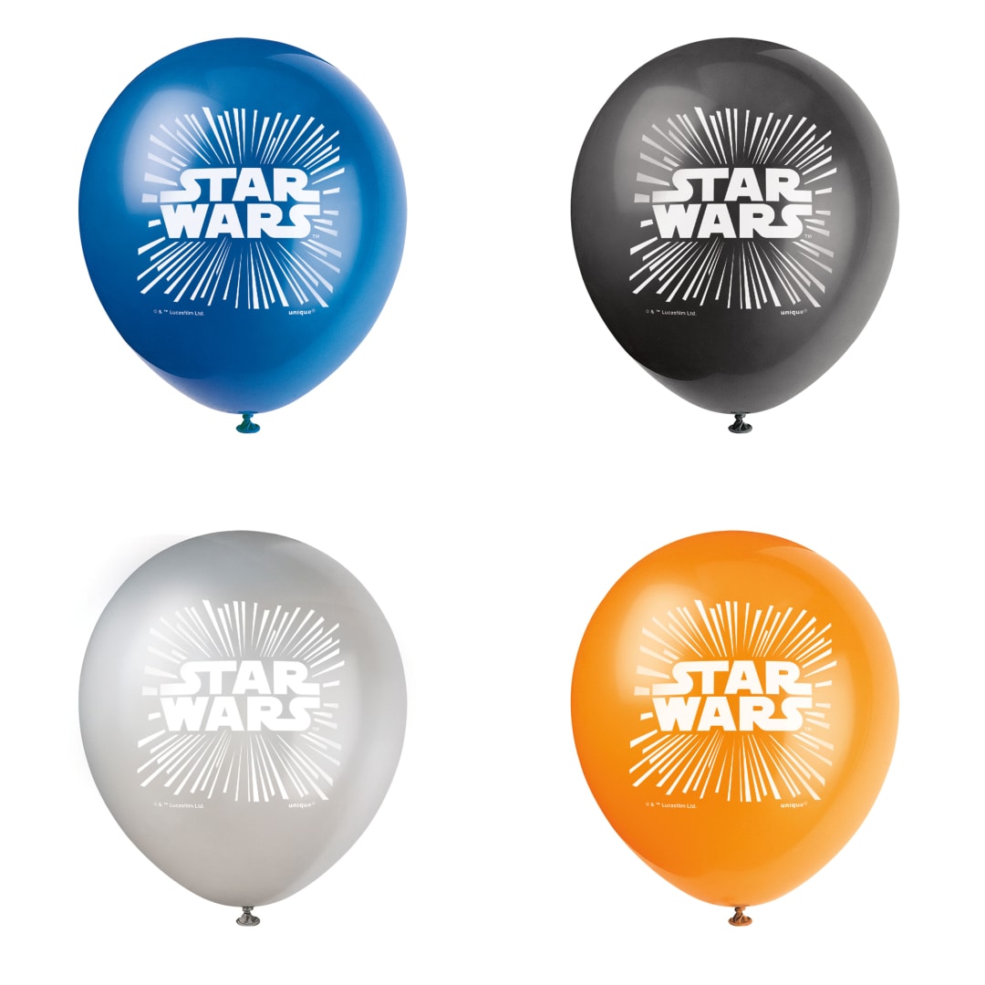 Star Wars Classic 12" Latex Balloons, 8ct