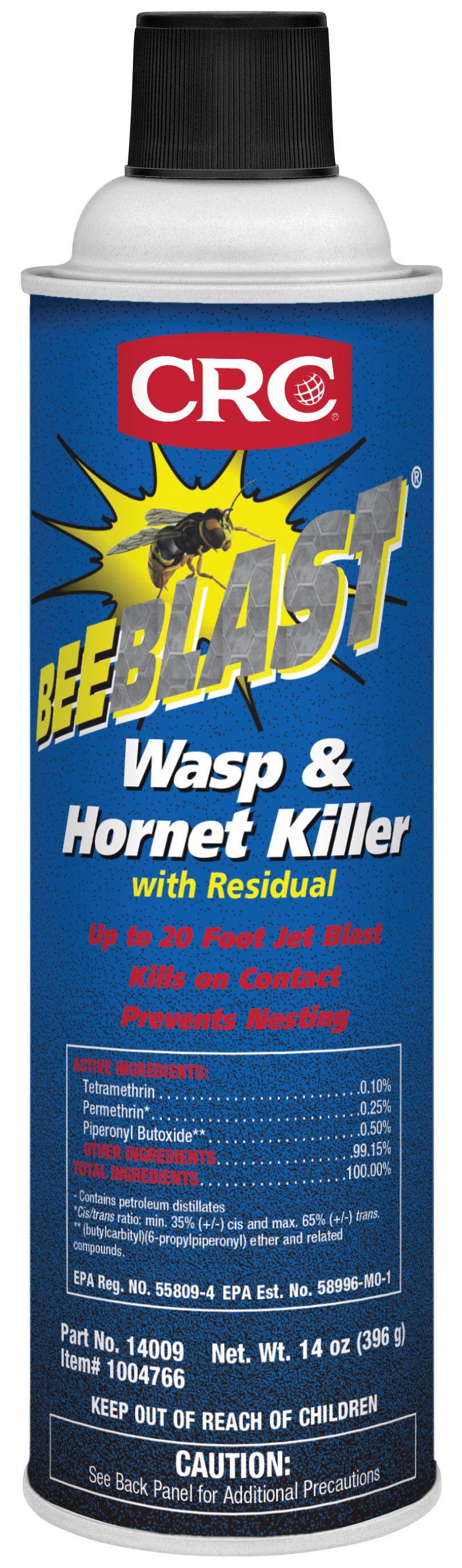CRC Bee Blast Wasp & Hornet Killer with Residual 1X14OZ