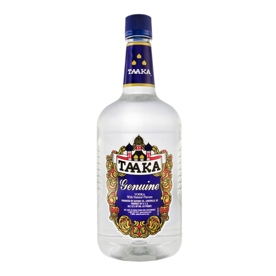 Taaka Vodka 1.75l Plastic Bottle 42 Proof
