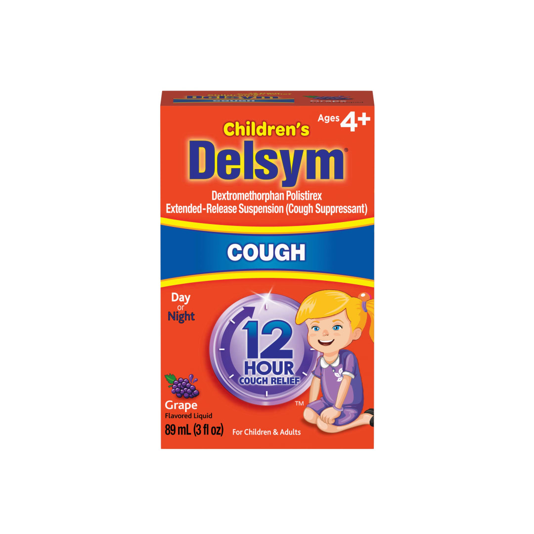 DELSYM® Children`s Liquid - Grape 12/3 oz. (w/ Dosage Cup)