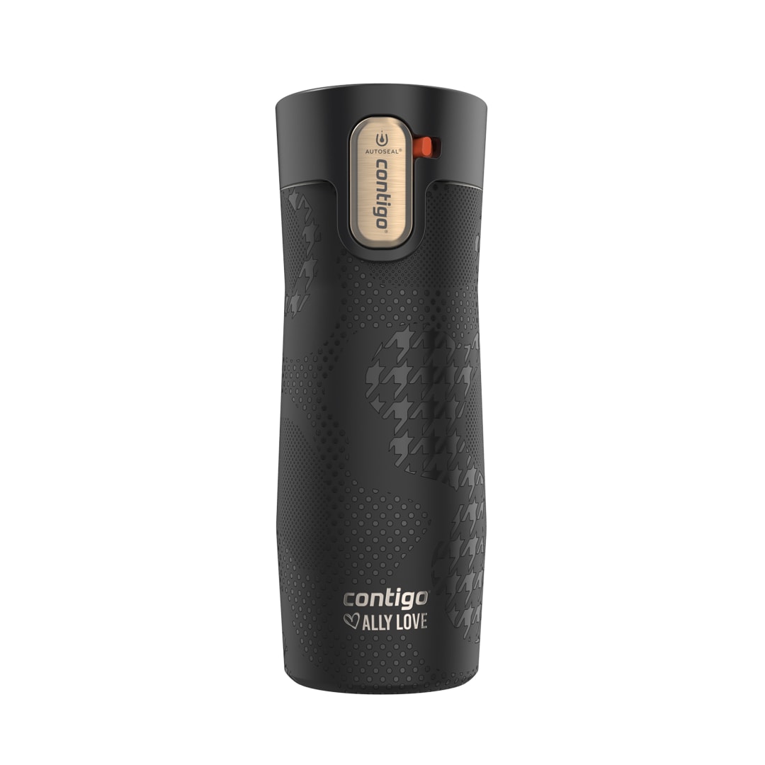Contigo® AUTOSEAL® West Loop Vacuum-Insulated Stainless Steel Travel Mug with Easy-Clean Lid, 16oz, Licorice