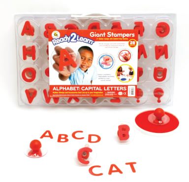 Giant Stampers - Alphabet - Uppercase - Set of 28