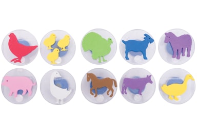 Giant Stampers - Farm Animals - Set of 10