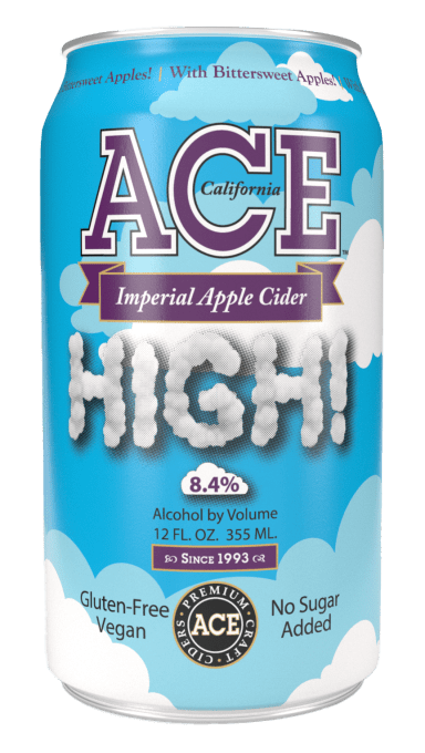 ACE HIGH Imperial Apple Cider 12oz Can