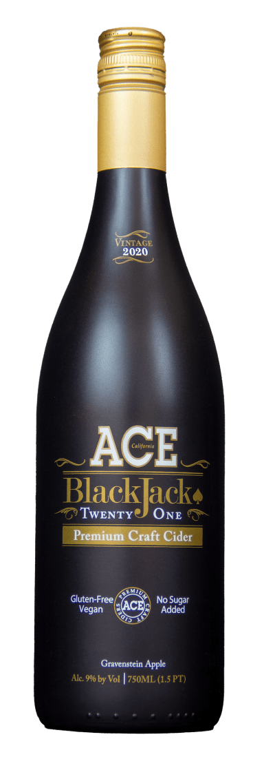 ACE BlackJack 21 Cider 750 ML Bottle