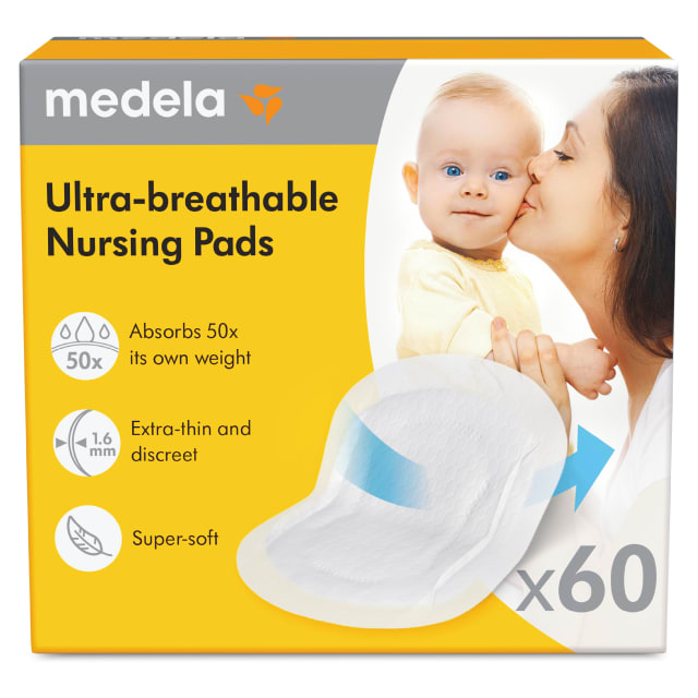 Ultra-breathable Nursing Pads 60ct