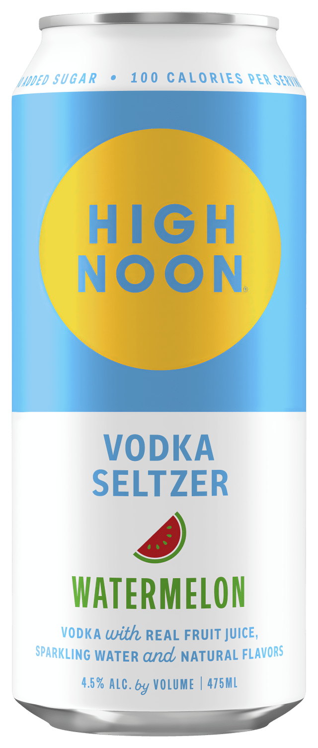 High Noon Watermelon Vodka Hard Seltzer 16oz Can