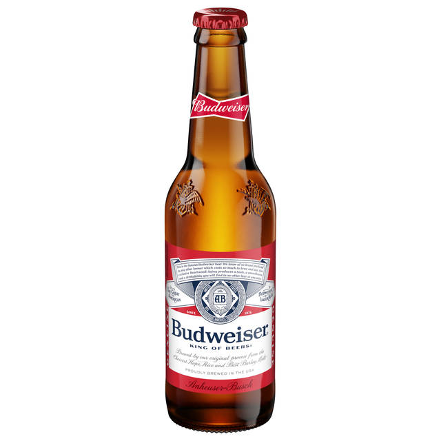 Budweiser Lager Beer 12 fl oz