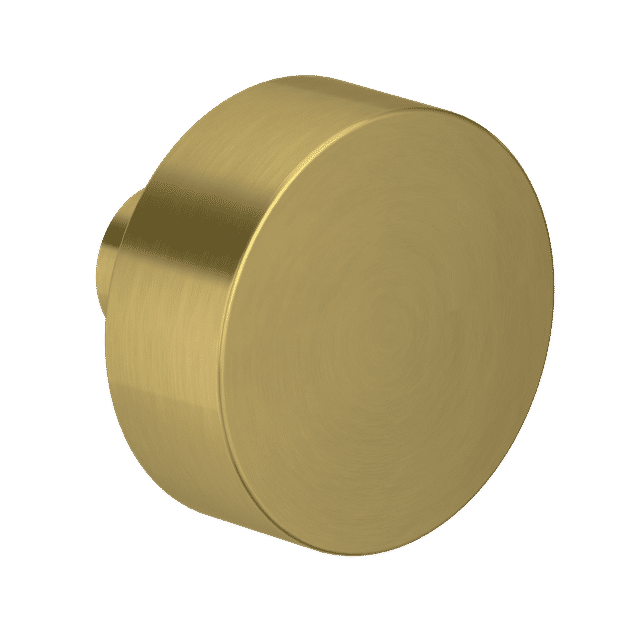 4405 Contemporary Knob, 1.5", In Heirloom Brass
