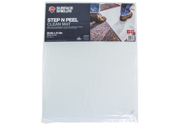 Step N Peel® Sticky Mat®, White Frame, 30-sheet, 25.5" x 31.5"