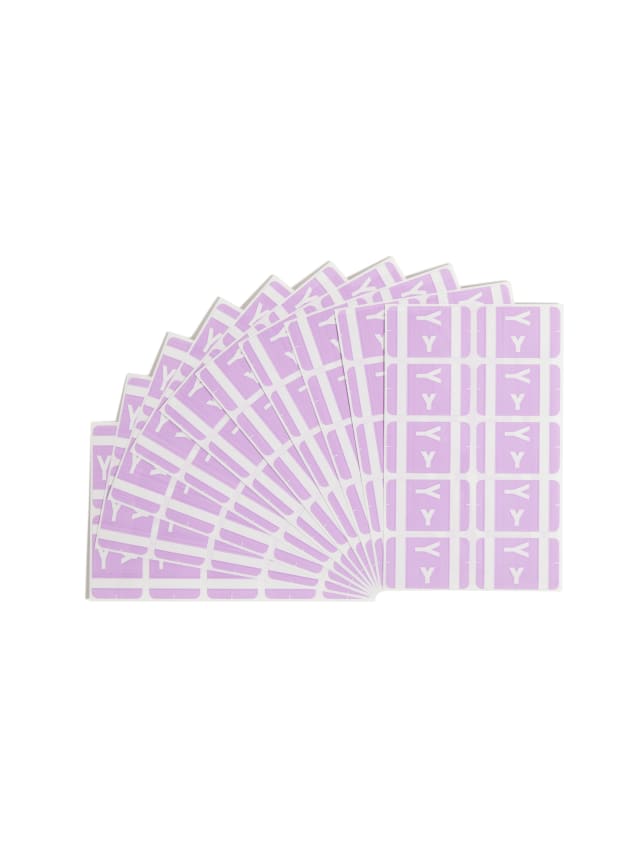 AlphaZ® ACCS Color Coded Alphabetic Labels - Sheets