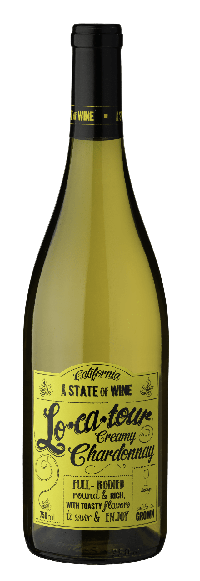 Locatour, Creamy Chardonnay, California, White Wine, 750ml