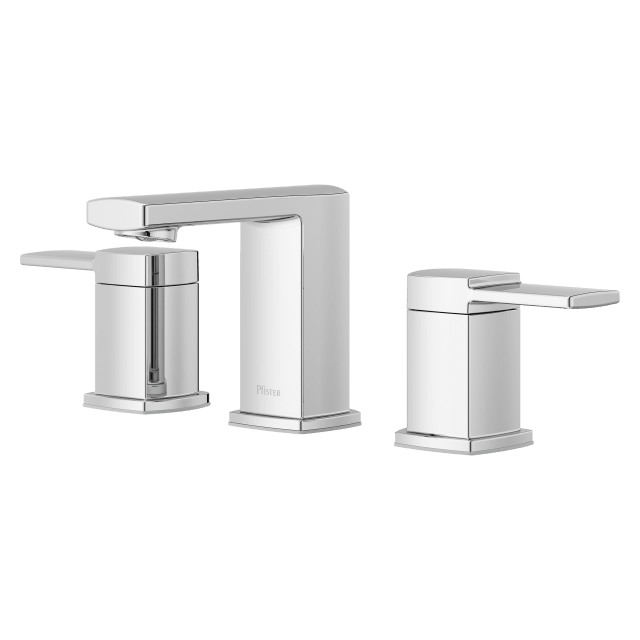 Jennik 8-in-15-in Widespread Lavatory Faucet in Polished Chrome