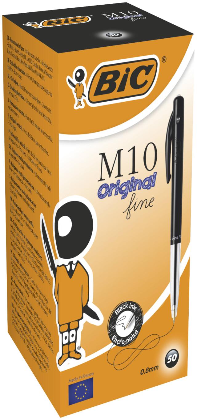 M10 FINE BOX50 BLACK EU