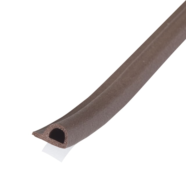 02550 - 7/32 in. x 3/8 in. x 17 ft. Brown Premium Rubber Window Seal for Small Gaps