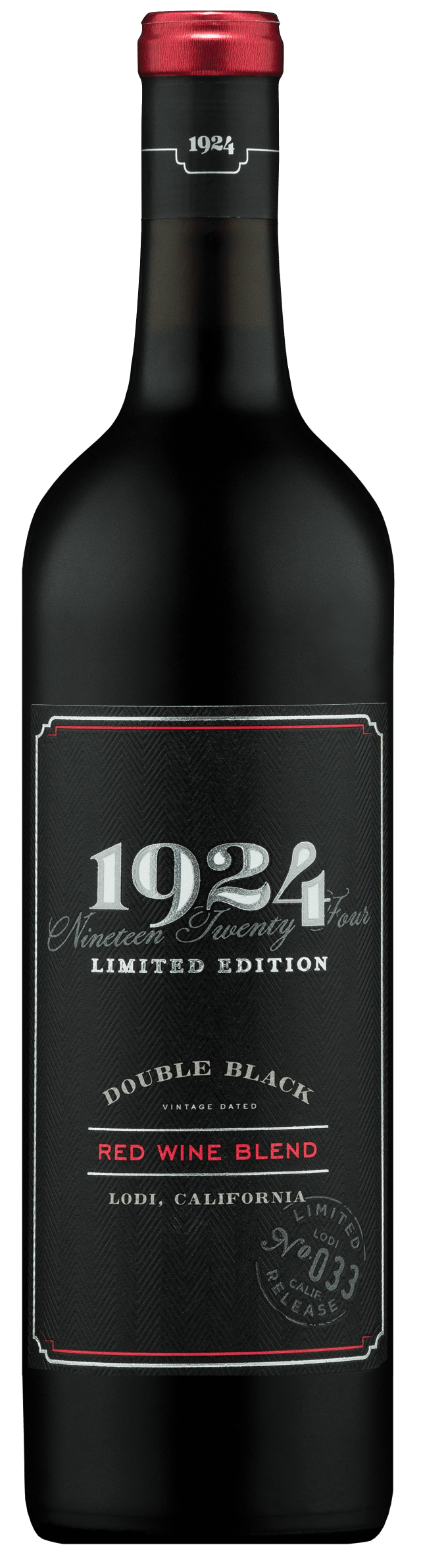 1924, Double Black Red Blend, California, Red Wine, 750 ml