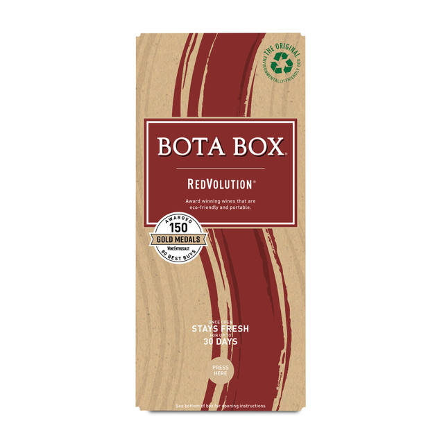 Bota Box RedVolution Red Wine, 3L (Equals 4 x 750mL Glass Bottles), 13.5% ABV