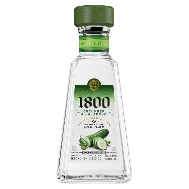 1800 Tequila Cucumber Jalapeno 12B 375ML