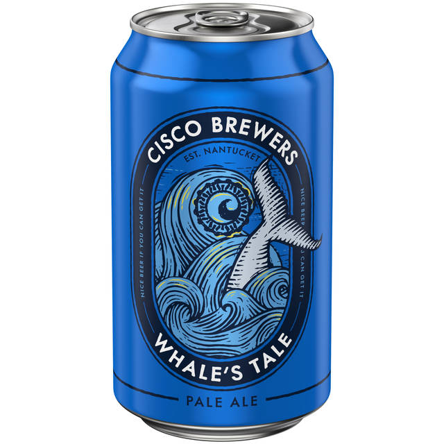 Cisco Brewers Whale's Tale Pale Ale, 12 fl. oz. Can