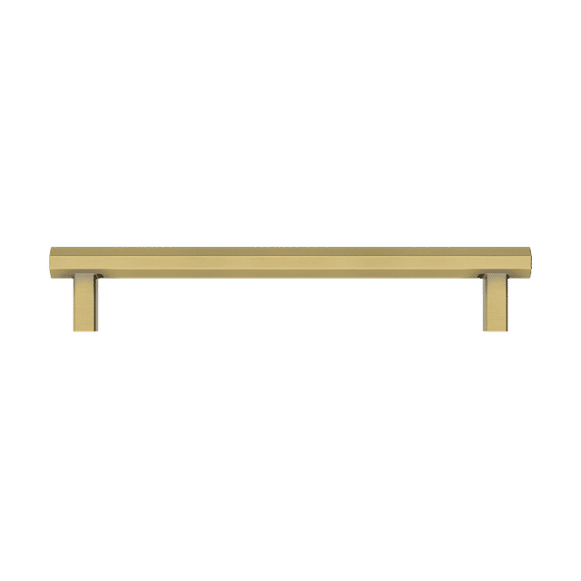 4418 Octagonal 6" Pull, In Heirloom Brass