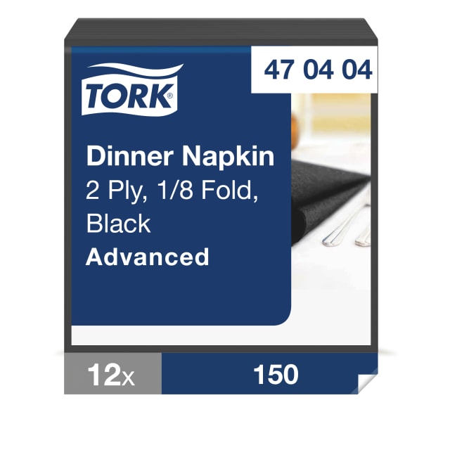 Tork Dinnerservet zwart