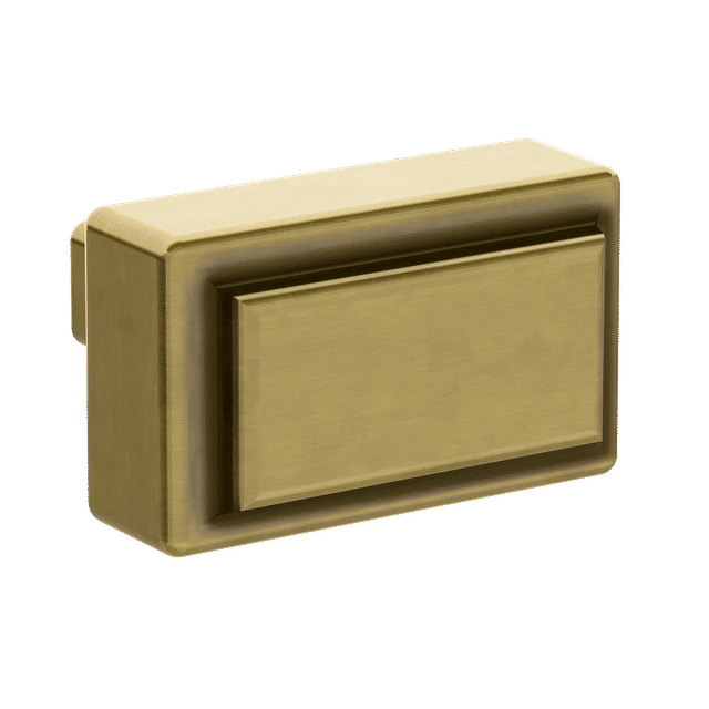 4425 Raised T-Knob 1.5", In Heirloom Brass