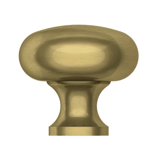 4706 Classic Round Knob 1.25", In Heirloom Brass