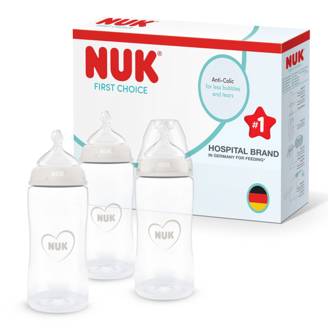 NUK FC+ BOTTLE SET 3PK TIMELESS