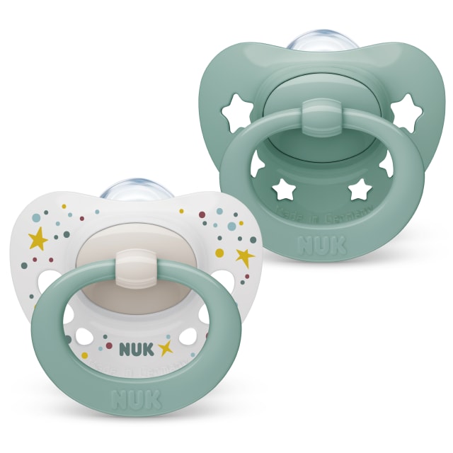NUK PACI SI1 SIGNAT DE/GB GREEN 2/BOX